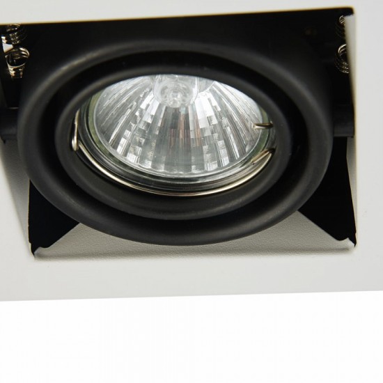Maytoni recessed spotlight Modern, DL008-2-01-W