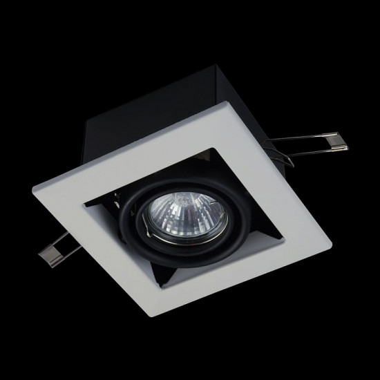 Maytoni recessed spotlight Modern, DL008-2-01-W