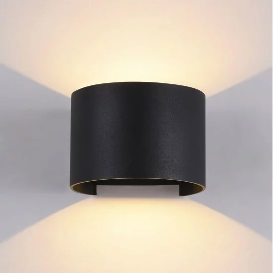 Maytoni outdoor wall lamp Fulton, O573WL-L6B Maytoni outdoor wall lamp Fulton, O573WL-L6B