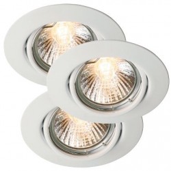 Nordlux recessed light Triton 3-kit ( without light source)