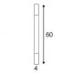 SLV wall LED light TRUKKO 60 Wall Light, 149762