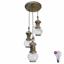 Moretti Luce pendant lamp Wind, 1645.AR