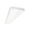 Surface-mounted, ceiling light fixtures