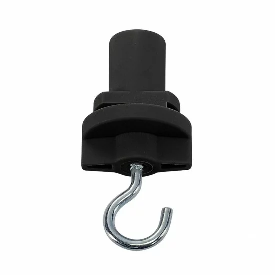 SLV HOOK for S-TRACK 3-phase track, black 175190 SLV HOOK for S-TRACK 3-phase track, black 175190