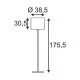 SLV outdoor floor lamp ADEGAN MANILA FL, 1002494