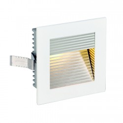 SLV FRAME CURVE LED recessed light square, matt whit, 3000K, 113292