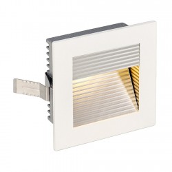 SLV FRAME CURVE LED recessed light square, matt whit, 3000K, 113292