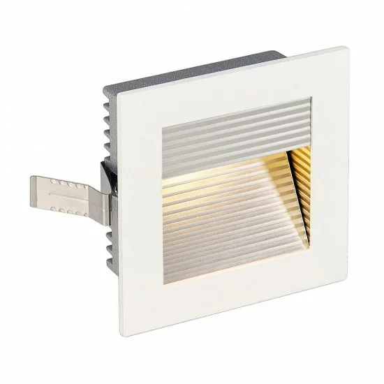 SLV FRAME CURVE LED recessed light square, matt whit, 3000K, 113292